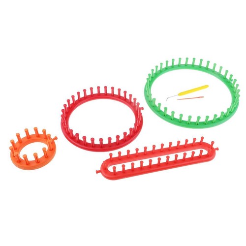 4pcs set rotondo ovale lana - /,
