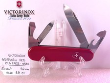 COLTELLINO VICTORINOX SPORTSMAN RED 84MM 10 FUNZ SWISS ARMY ► 1985 OLD CROSS