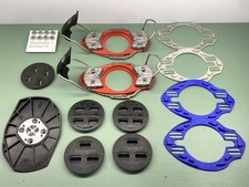 Burton Race Plate attacchi snowboard, scarpone rigido intaglio alpino corsa 3D e 4x4