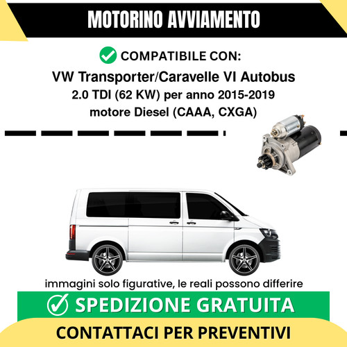 Motorino avviamento - motorino, vw