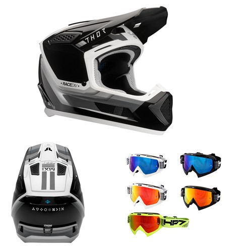 Casco cross thor fleet - mx,