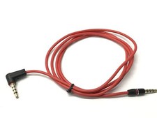 Cavo audio AUX rosso 3,5 mm