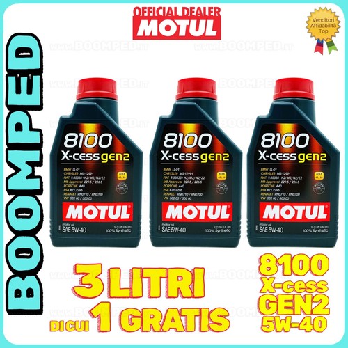 Litri olio motore auto - 3,