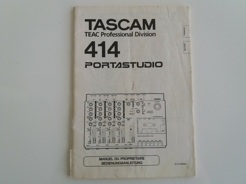 Mixer tascam portastudio - portastudio, 414