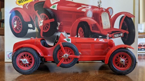 Macchina alfa romeo p - 8c, g.p