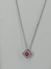 Recarlo Necklace With Ruby And