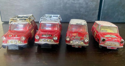 Corgi toys mini cooper rally - mini,