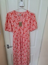 Abito midi in jersey con orlo