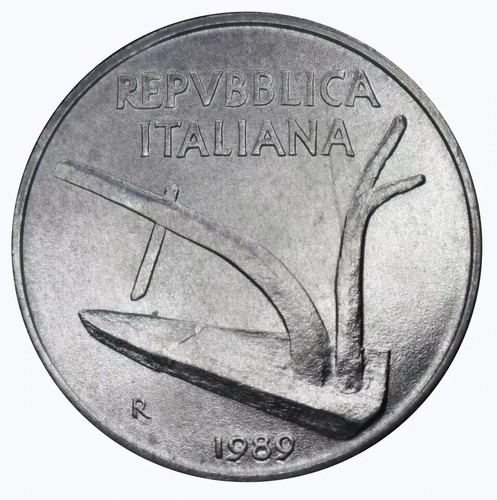 Lire 1989 spighe repubblica - 10,
