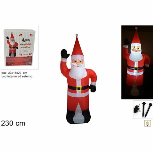 Babbo natale gonfiabile - babbo,