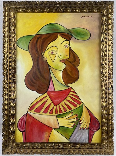 Dipinto olio tela pablo - su,