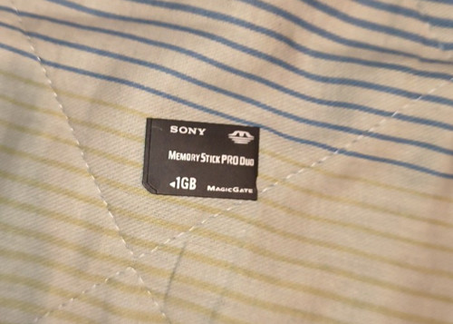Sony memory stick pro duo - sony, gb