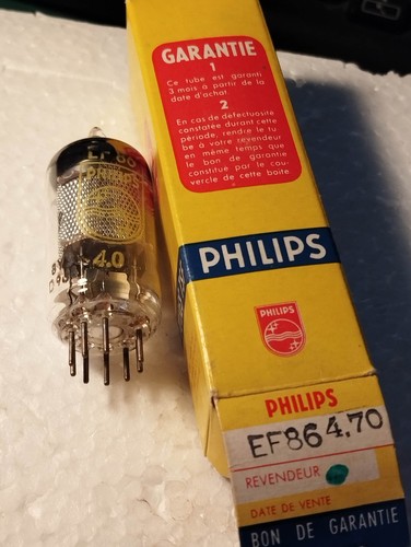 Tube ef86 philips neufs - ef86, et