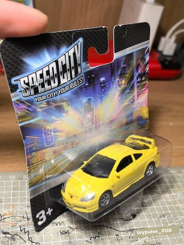 Modellino auto giallo lega - auto,