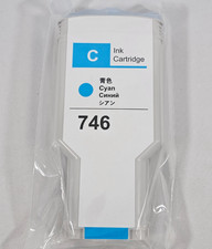 Cartuccia inchiostro ciano 300 ml per plotter grande formato DesignJet 746 Z6 Z9+ P2V80A