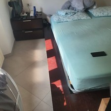 Letto stile giapponese,basso e comodo