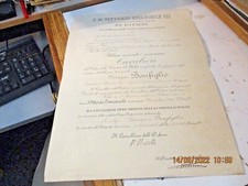 diploma nomina CAVALIERE