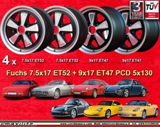 4 cerchi wheels Porsche 7.5x17