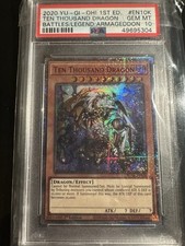 Yugioh PSA 10 Diecimila Drago
