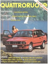 QUATTRORUOTE  DICEMBRE    AGOSTO 1988  N° 394 - ed. DOMUS