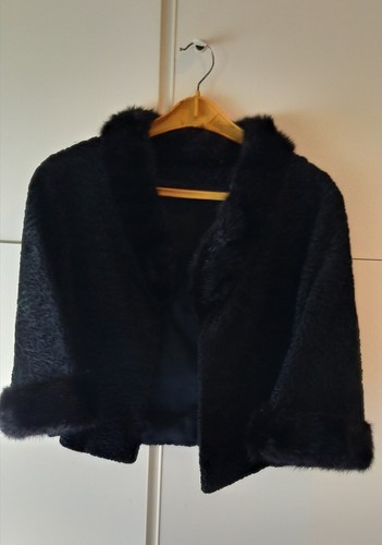Pelliccia vintage bolero - vintage,