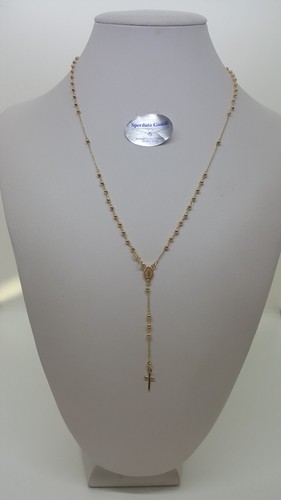 Collana rosario religioso - collana,