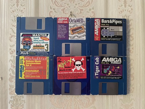 Amiga floppy disk - floppy, artwork