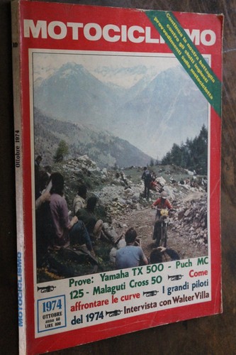 Motociclismo ottobre 1974 - motociclismo,