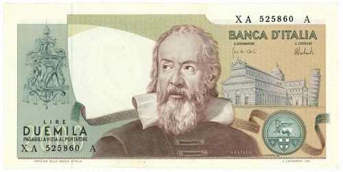 2000 lire banca - banca, d'italia