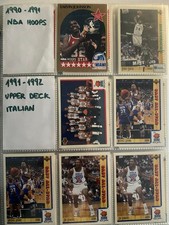 Lotto 1100+ Carte NBA anni 90