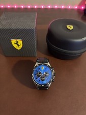 ferrari pilota cronometro blue