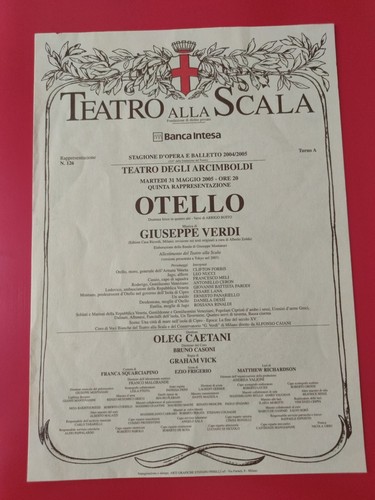 Otello ossia moro di - il,