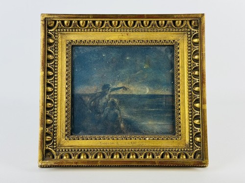 Antico quadro dipinto - quadro,
