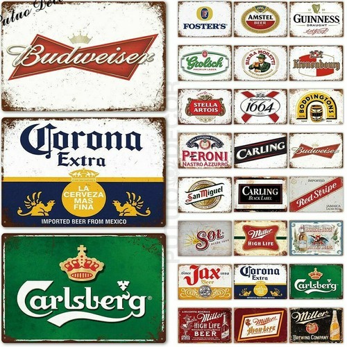 Vintage birra metallo - vintage,