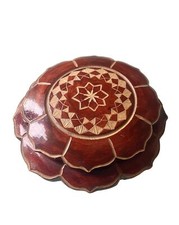 Scatola Portagioie In Legno Elaborato Vintage A Forma Di Guscio Di Tartaruga.