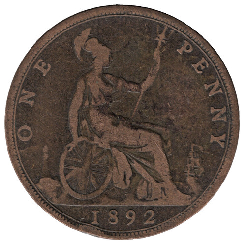 1892 regina vittoria one - vittoria, penny