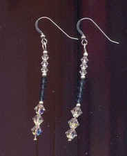 Orecchini con cristalli