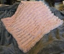 Poncho Shebang rosa 100%