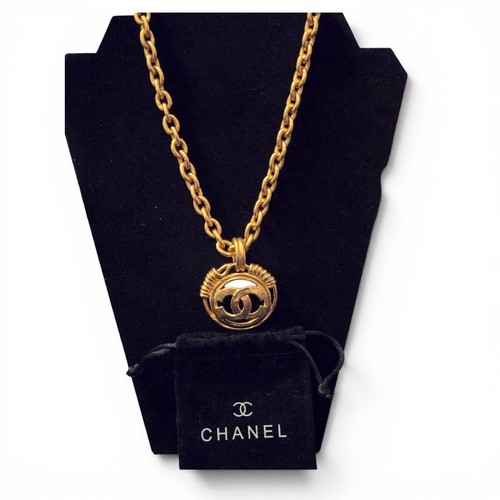 Collana chanel autentica con - collana,