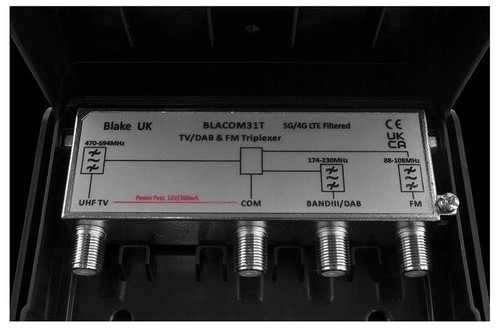 Triplexer masthead uhf banda - triplexer,