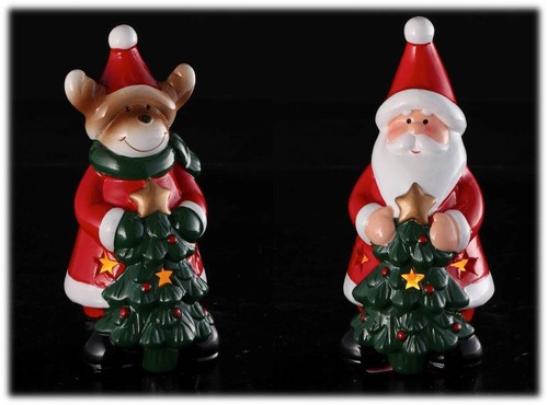 Albero natale con babbo - di,