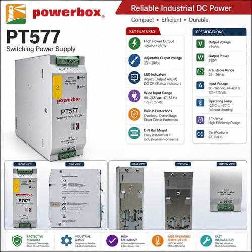 Powerbox pt577 alimentatore - powerbox,