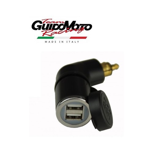 Adattatore presa usb - usb, doppio