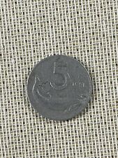 Moneta 5 Lire 1951 Rara 