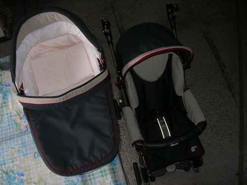 Passeggino chicco trio