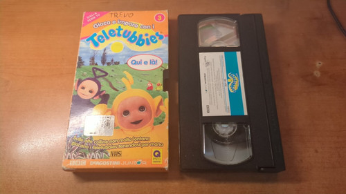 Teletubbies vhs deagostini - n3, vhs-