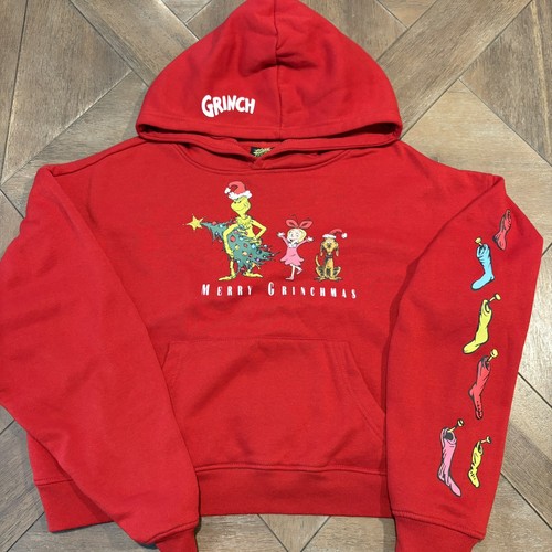 The grinch print hoodie - grinch's,