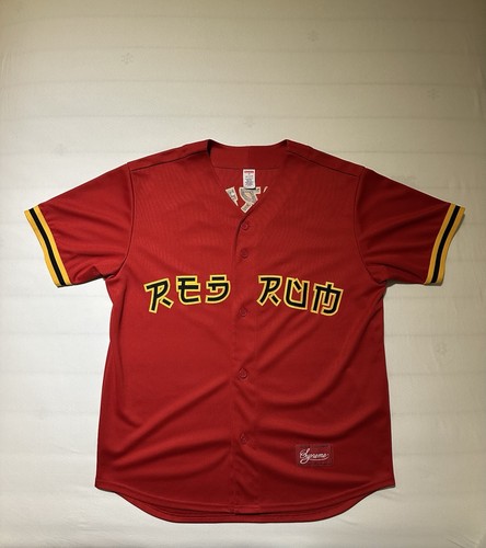 Maglia baseball supreme red - maglia,