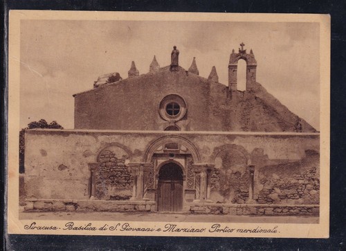 Cartolina siracusa basilica - basilica, di