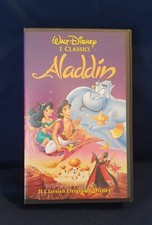 VHS DISNEY Aladdin prima edizione 1994